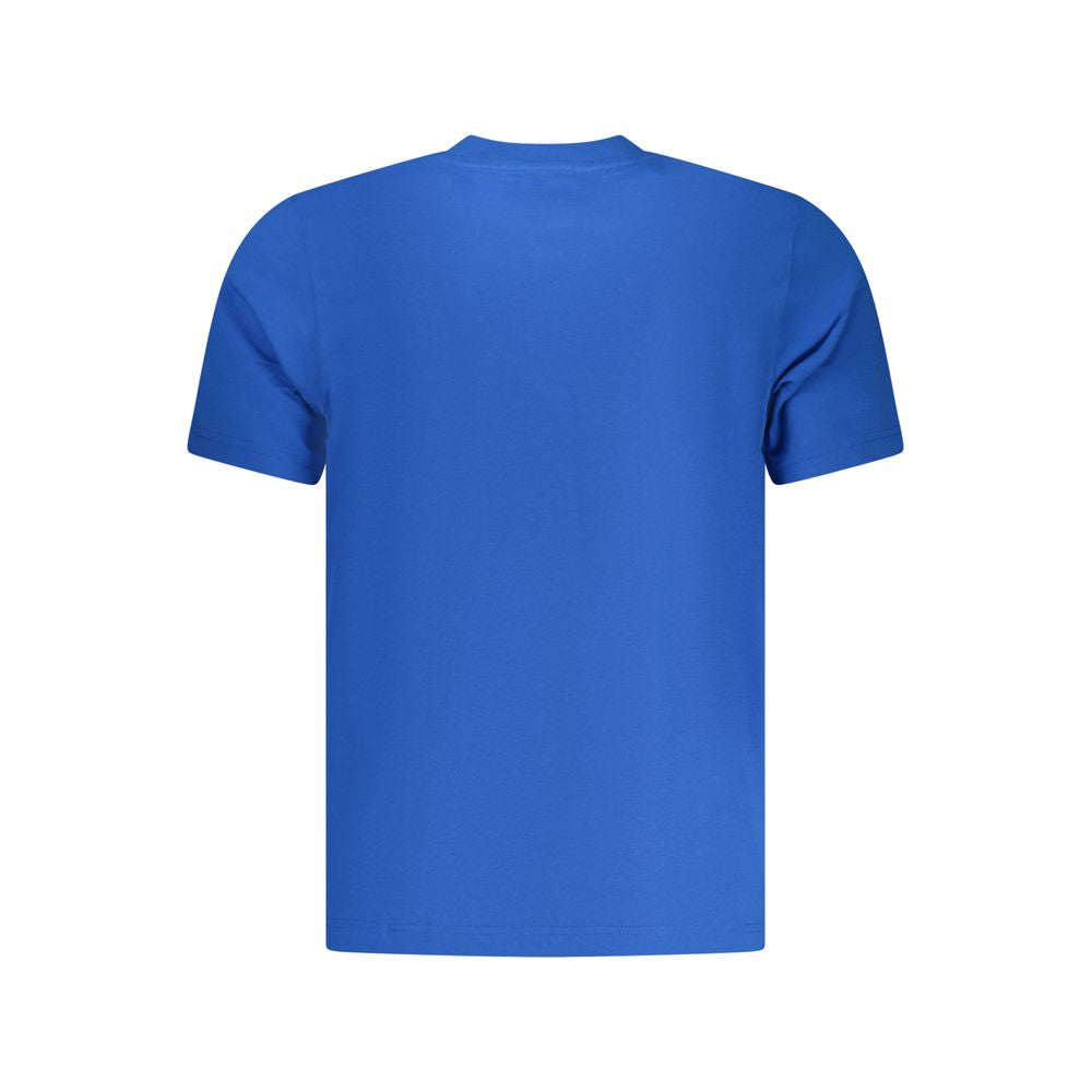 Blue cotton men’s T-shirt by North Sails, featuring a casual fit and classic crew neckline.