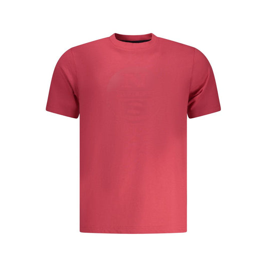 North Sails Rosso Cotton Men T-Shirt North Sails
