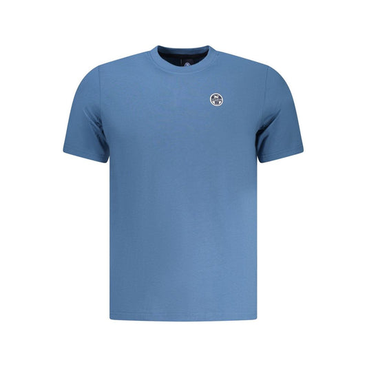 North Sails Blue Cotton Men's T-Shirt North Sails