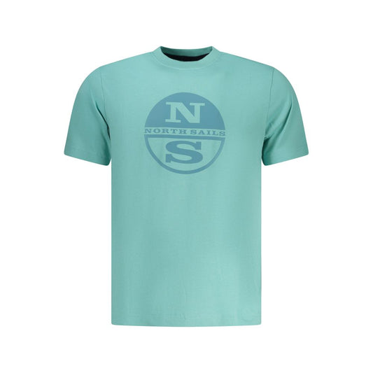 North Sails Azzurro Cotton Men T-Shirt North Sails