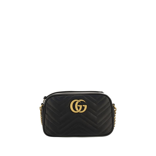 Gucci Black Calf Leather Bos Taurus Shoulder Bag