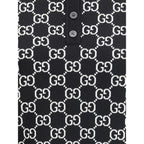 Gucci Black Wool Oves Aries Dress Shirt