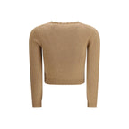 Chloé Brown Wool Sweatshirt Chloé