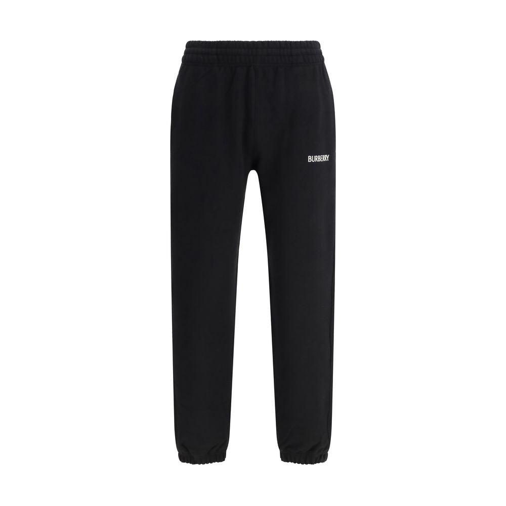 Burberry Black Cotton Joggers Workout Pants