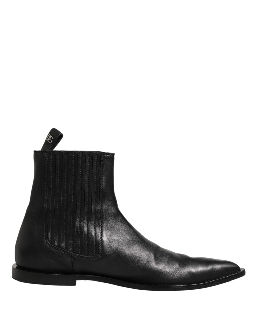 Dolce & Gabbana Black Chelsea Men Short Ankle Boots Shoes - Eljoys Fashion 