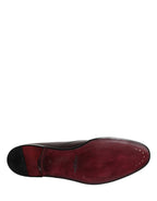 Dolce & Gabbana Black Lace Up Leather Dress Derby Men Shoes - Eljoys Fashion 