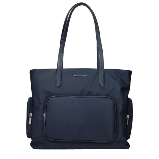 Michael Kors Blue Fabric Shoulder Bag Michael Kors