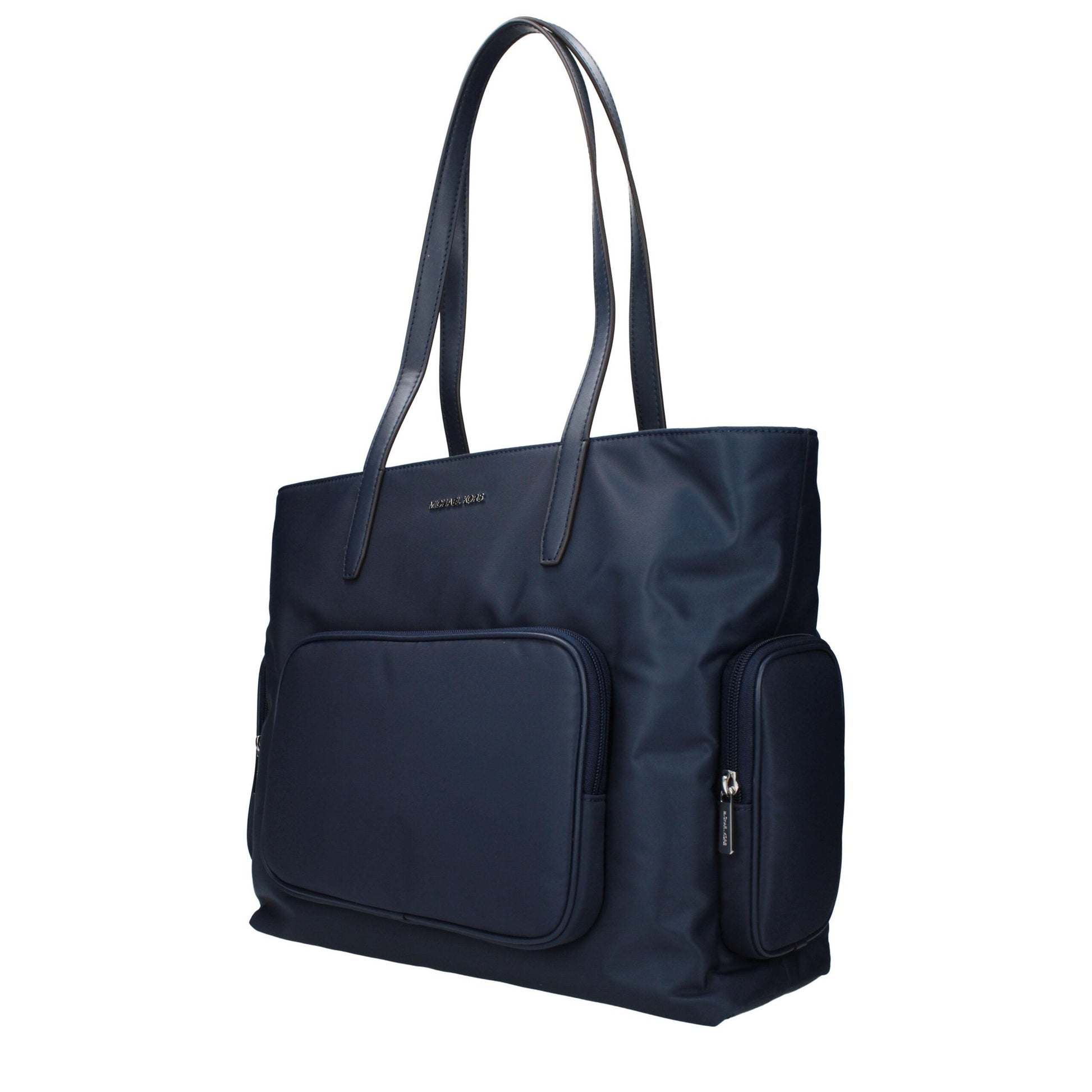 Michael Kors Blue Fabric Shoulder Bag Michael Kors