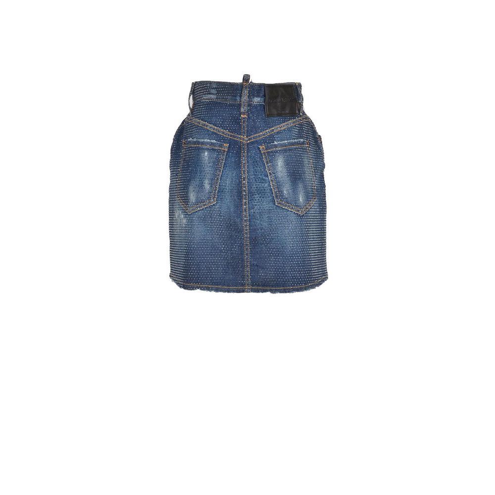 Dsquared² Blue Denim Skirt Dsquared²