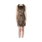 BYBLOS Brown Viscose Casual Dress BYBLOS
