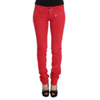 Costume National Multicolor Cotton Skinny Jeans Costume National