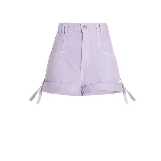 Isabel Marant Purple Cotton Shorts Isabel Marant
