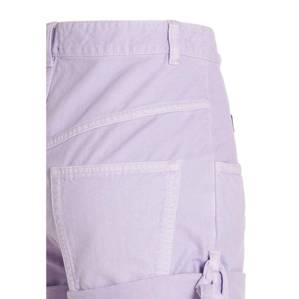 Isabel Marant Purple Cotton Shorts Isabel Marant