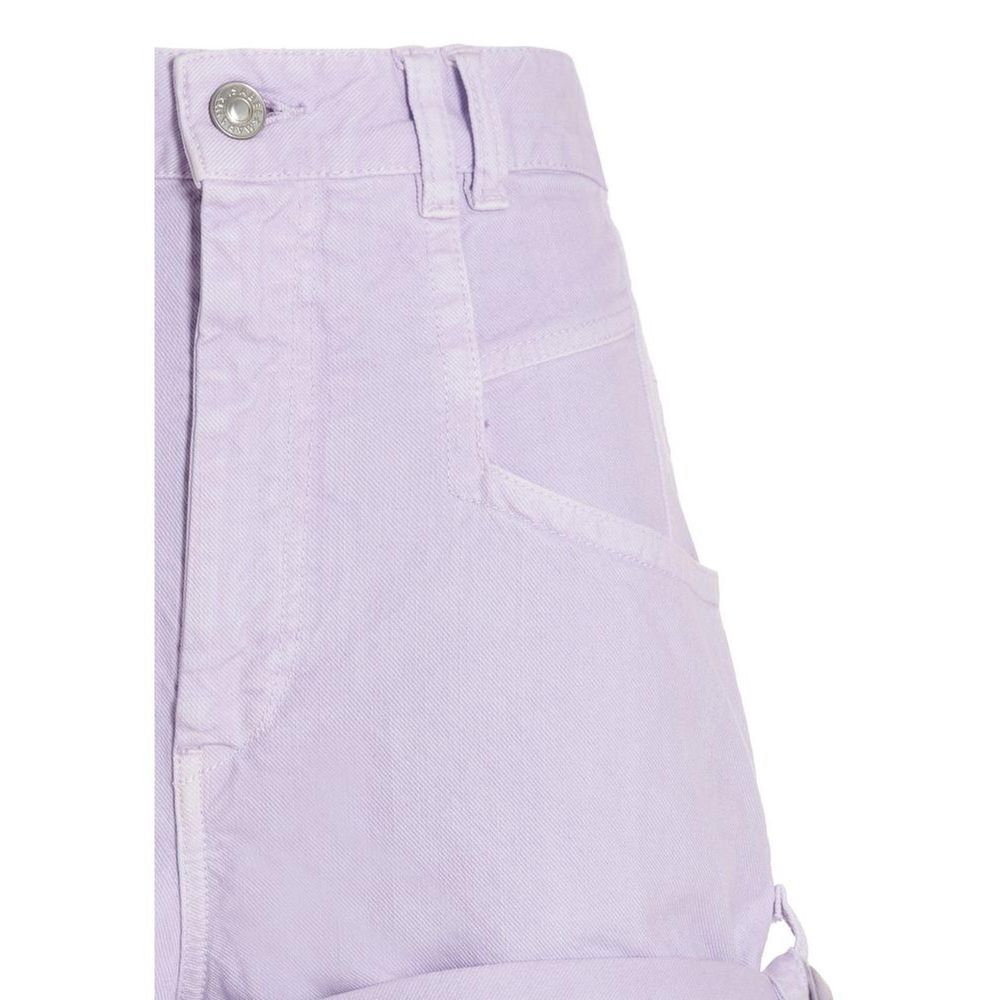 Isabel Marant Purple Cotton Shorts Isabel Marant