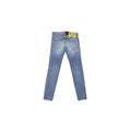 Dsquared² Blue Cotton Straight-Leg Jeans Dsquared²