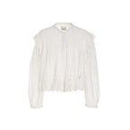 Isabel Marant White Viscose Top Isabel Marant