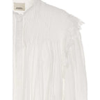 Isabel Marant White Viscose Top Isabel Marant