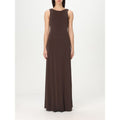Max Mara Brown Jersey Casual Dress Max Mara