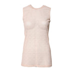 Dolce & Gabbana Beige Nylon Blouse Dolce & Gabbana