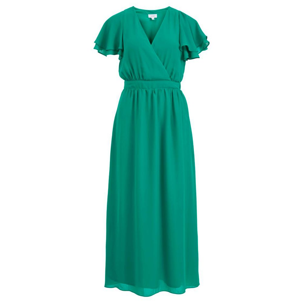 Vila Clothes Bicolor Polyester Casual Dress Vila Clothes