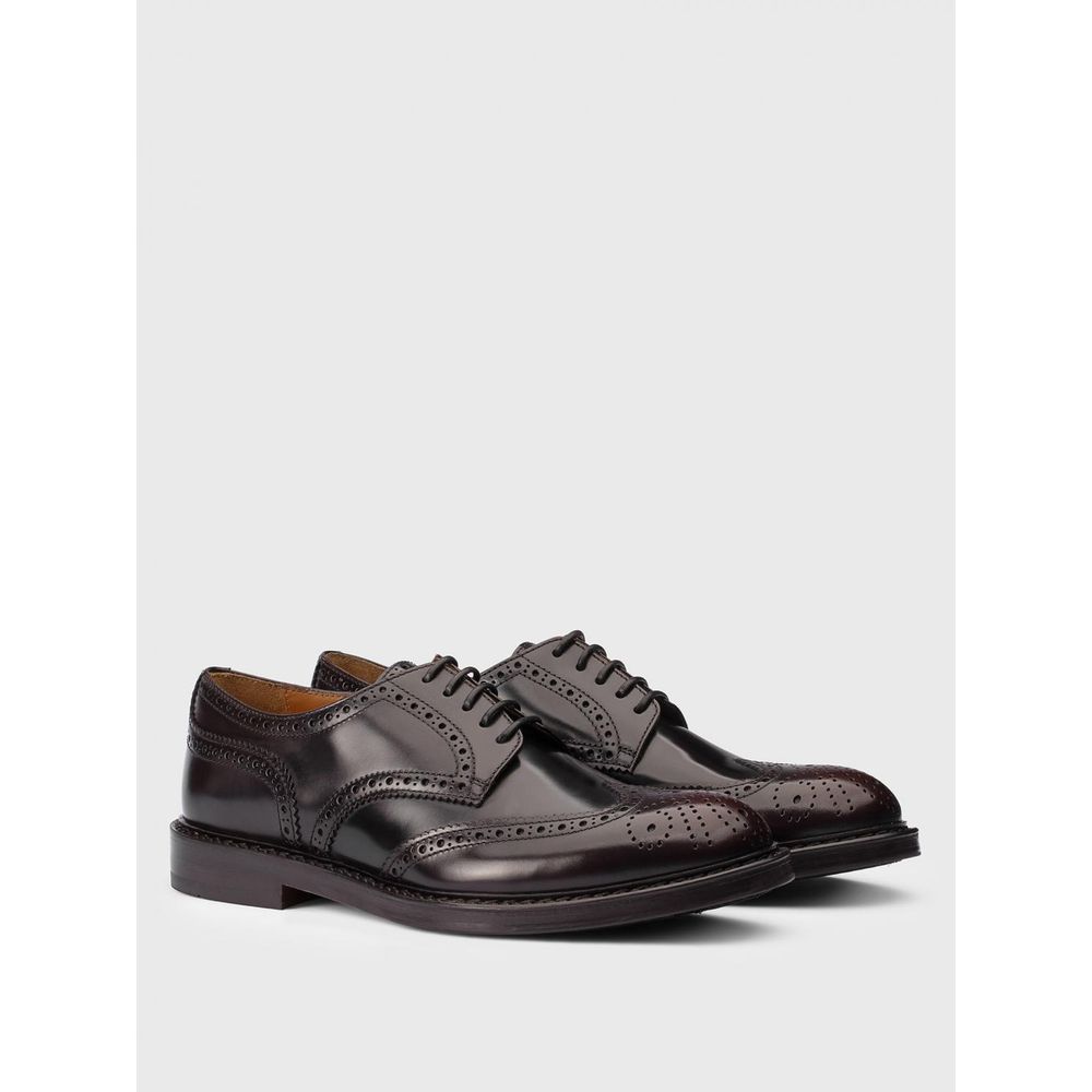 Doucal's Brown Leather Oxfords And Derbies Doucal's