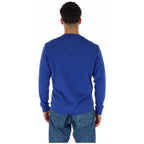 North Sails Blue Cotton Sweatshirt North Sails