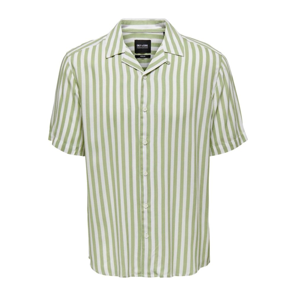 Only & Sons Bicolor Cotton Pattern Shirt Only & Sons