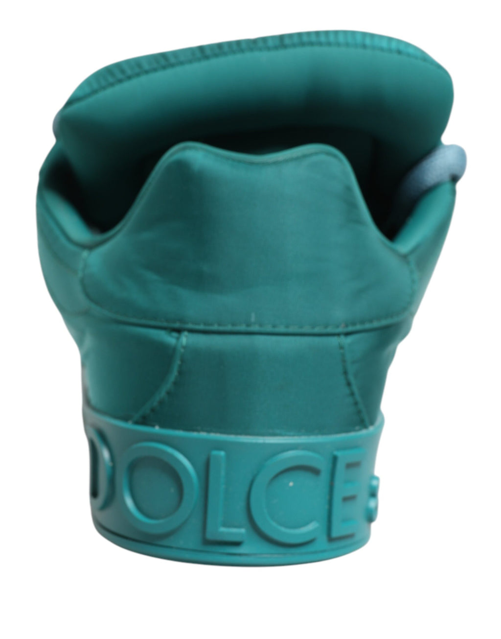 Dolce & Gabbana Teal Portofino Men Low Top Sneakers Shoes