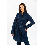 Gas Blue Cotton Denim Jacket - Eljoys Fashion 
