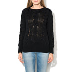 Gas Black Wool Sweatshirt - Eljoys Fashion 