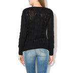Gas Black Wool Sweatshirt - Eljoys Fashion 