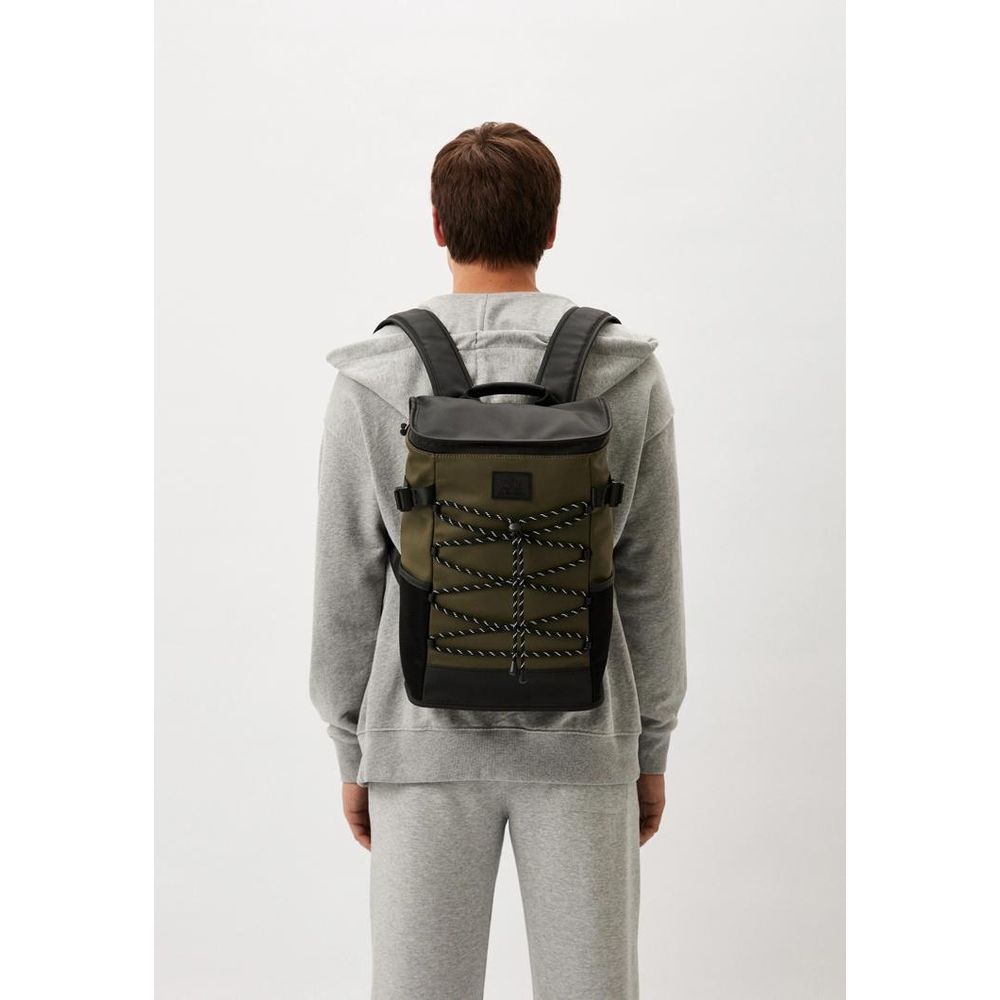 La Martina Bicolor Polyethylene Backpack - Eljoys Fashion 