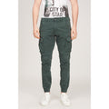 Gas Green Cotton Cargo Pants