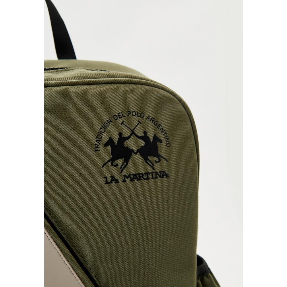 La Martina Bicolor Canvas Backpack - Eljoys Fashion 