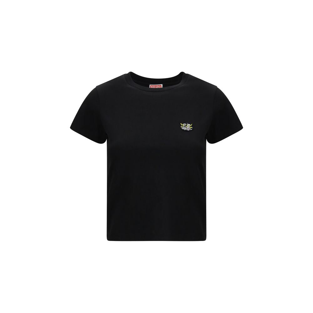 Kenzo Black Cotton T-Shirt - Eljoys Fashion 