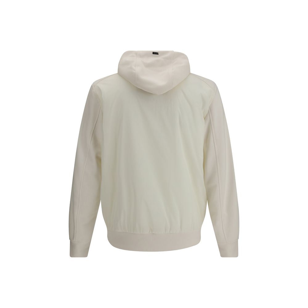 Herno White Polyamide Shell Jacket Herno