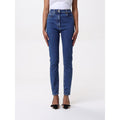 Elisabetta Franchi Blue Denim High-Waisted Jean Elisabetta Franchi