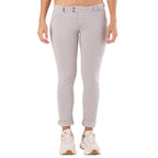 Met Gray Cotton Skinny Pants Met