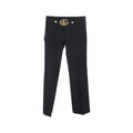 Gucci Black Viscose Dress Pants Gucci