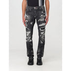 Philipp Plein Gray Denim Slim Fit Jeans Philipp Plein