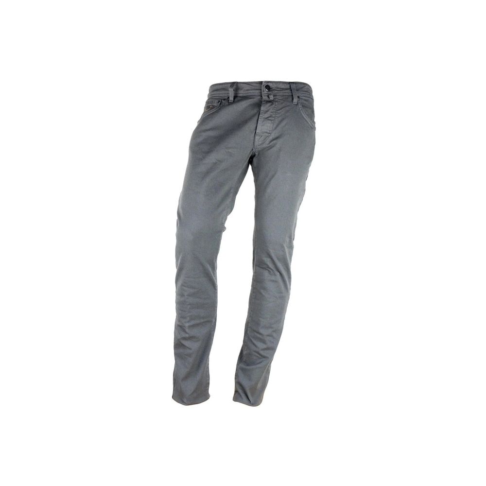 Jacob Cohen Gray Cotton Slim Fit Jeans Jacob Cohen