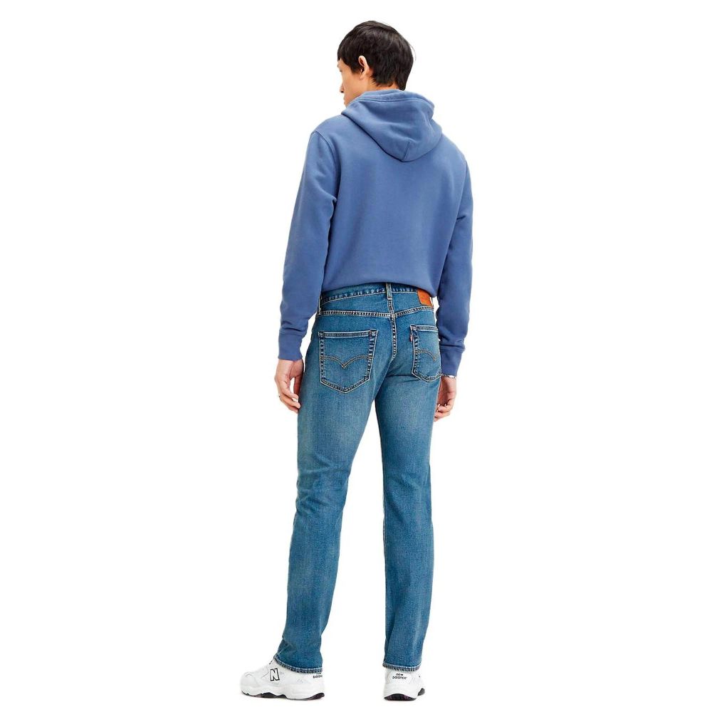 Levi's Blue Cotton Straight-Leg Jeans Levi's