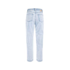 Yes Zee Blue Cotton Boyfriend Jeans Yes Zee