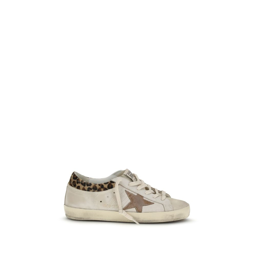 Golden Goose White Calf Leather Bos Taurus Low Top Sneakers Golden Goose