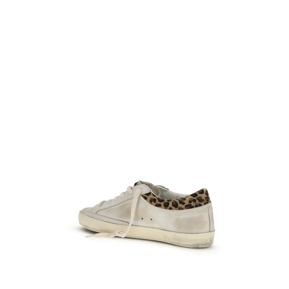 Golden Goose White Calf Leather Bos Taurus Low Top Sneakers Golden Goose