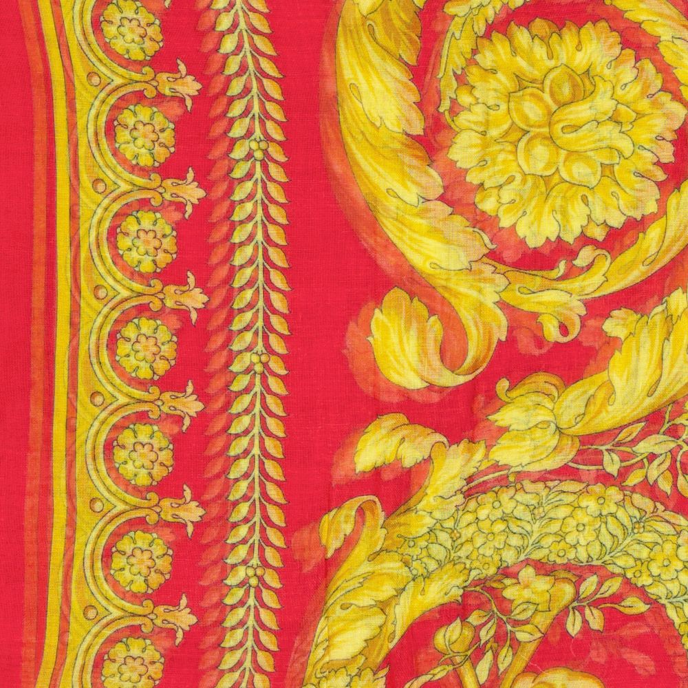 Versace Multicolor Modal Scarf Versace