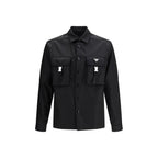Prada Black Recycled Polyamide Jacket Prada