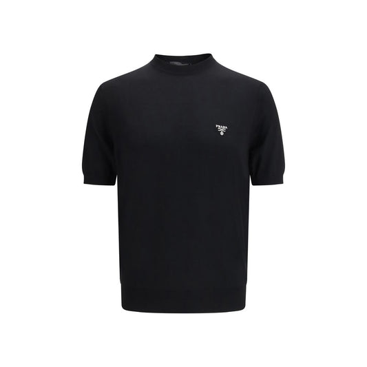 Prada Black Wool T-Shirt