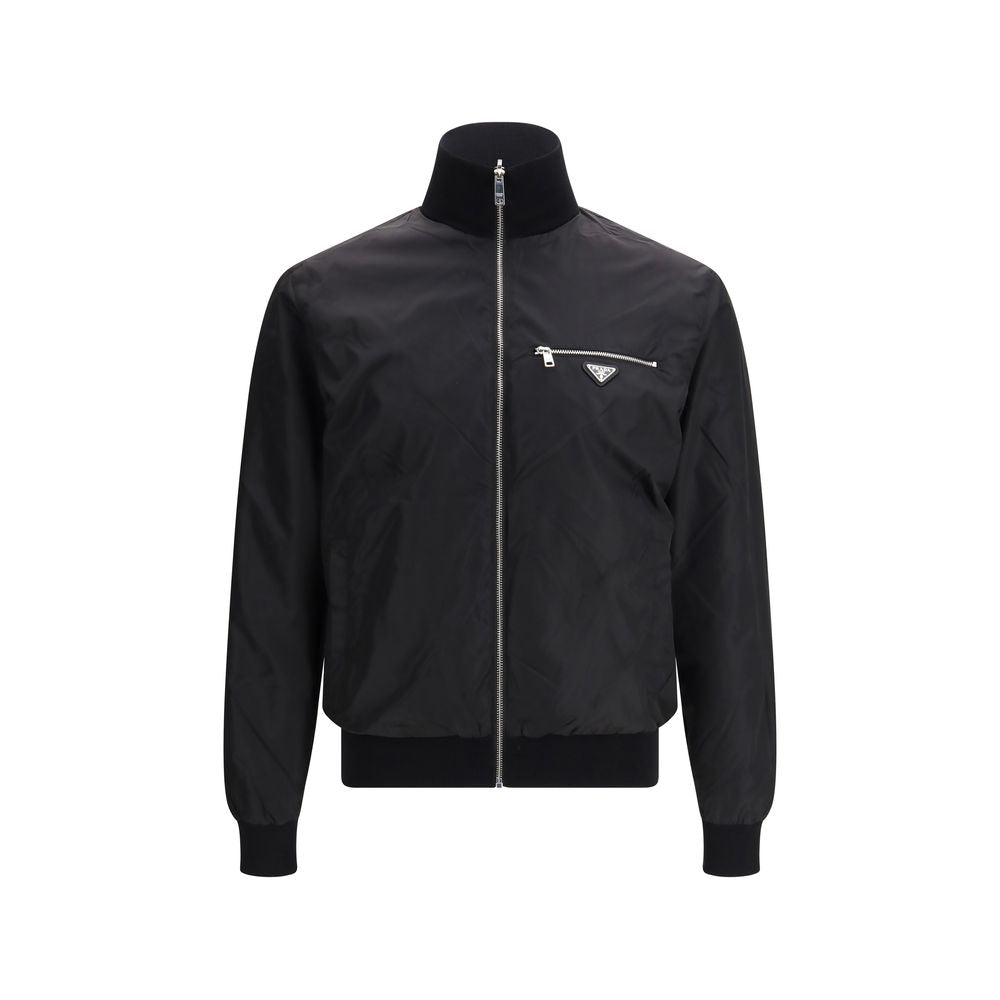 Prada Black Wool Oves Aries Jacket Prada