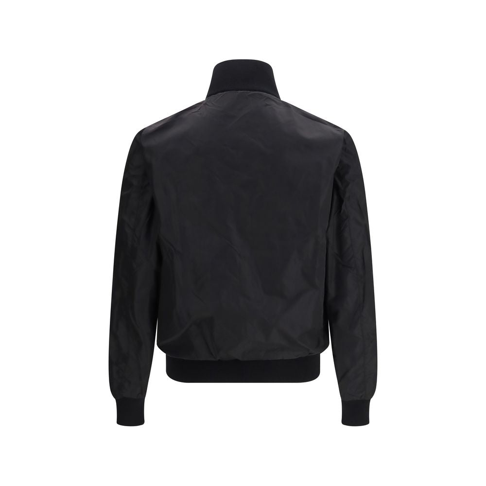Prada Black Wool Oves Aries Jacket Prada